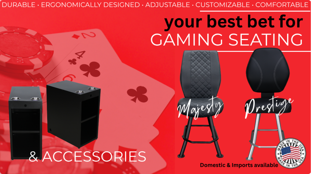 Your best bet for gaming furniture featuring the prestige and majesty chairs and gaming accessories.