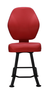 Prestige casino chair in red.